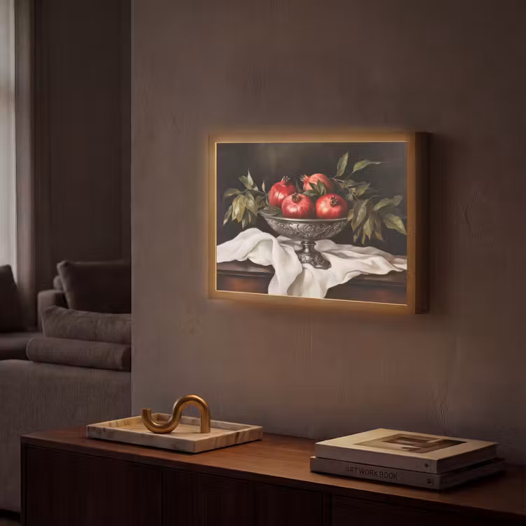 Lightbox - Wandlamp - Granaatappels - Klassiek - Vintage — 2