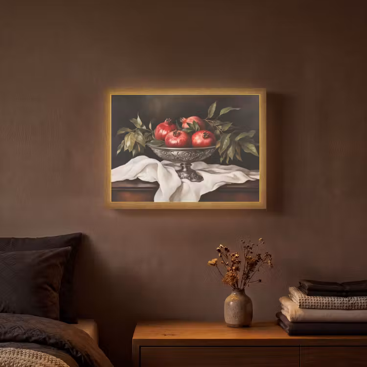 Lightbox - Wandlamp - Granaatappels - Klassiek - Vintage — 3