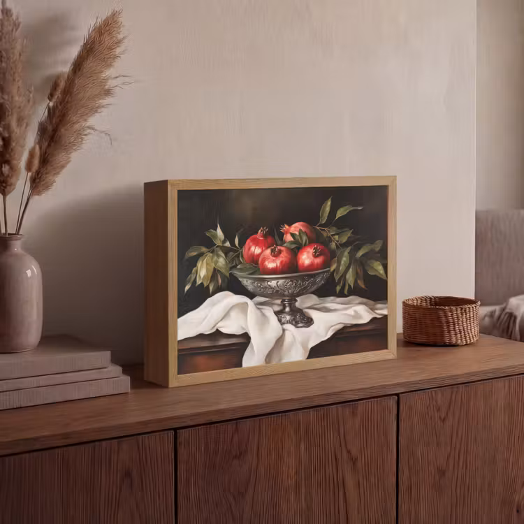 Lightbox - Wandlamp - Granaatappels - Klassiek - Vintage — 4