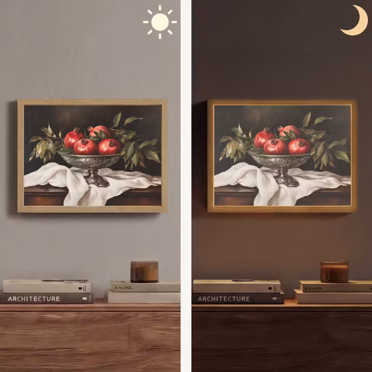 Lightbox - Wandlamp - Granaatappels - Klassiek - Vintage — 6