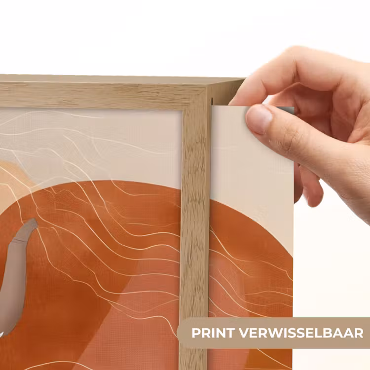 Lightbox - Wandlamp - Olifanten - Oranje - Abstract — 5