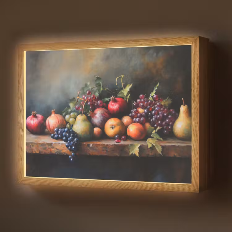 Lightbox - Wandlamp - Rustiek - Stilleven - Fruit — 1