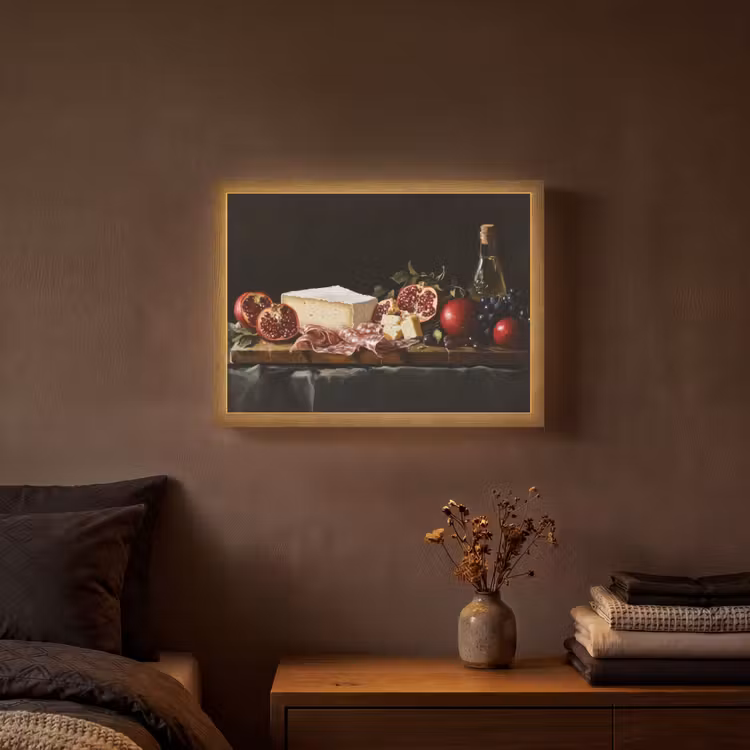 Lightbox - Wandlamp - Stilleven - Vintage - Borrelplank — 3