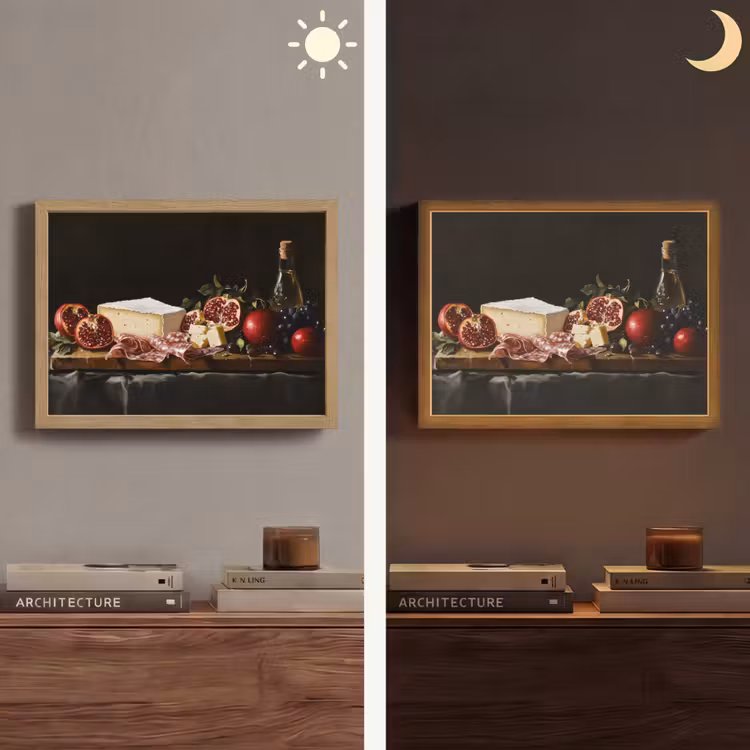 Lightbox - Wandlamp - Stilleven - Vintage - Borrelplank — 6