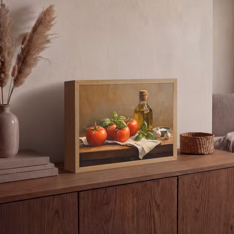 Lightbox - Wandlamp - Tomaten - Olijfolie - Stilleven — 4