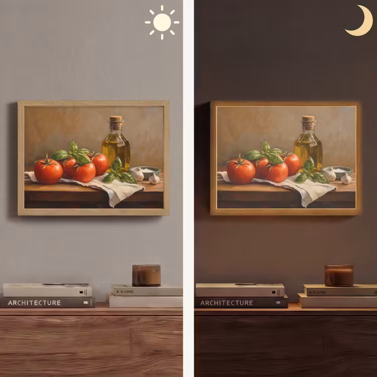 Lightbox - Wandlamp - Tomaten - Olijfolie - Stilleven — 6