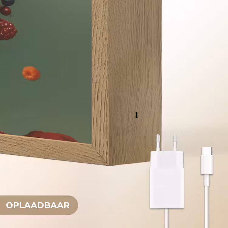 Lightbox - Wandlamp - Vrouw - Aardbeien - Frambozen - Bramen - Bessen — 7