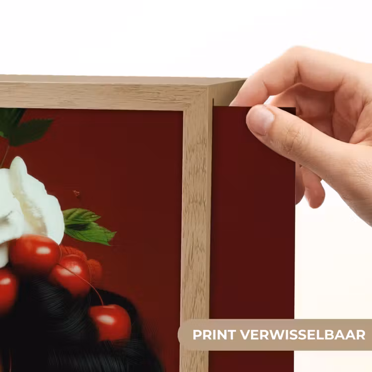 Lightbox - Wandlamp - Vrouw - Kersen - Slagroom — 5