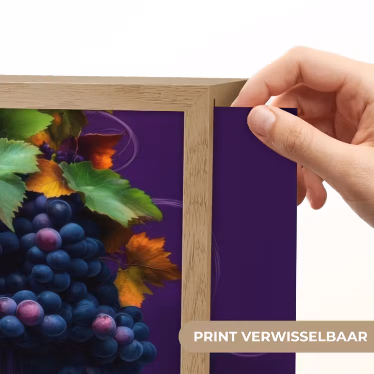 Lightbox - Wandlamp - Vrouw - Paars - Druiven — 5