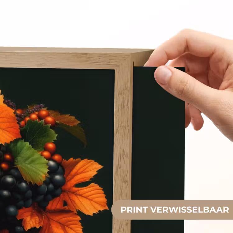 Lightbox - Wandlamp - Vrouw - Rood - Groen - Druiven — 5