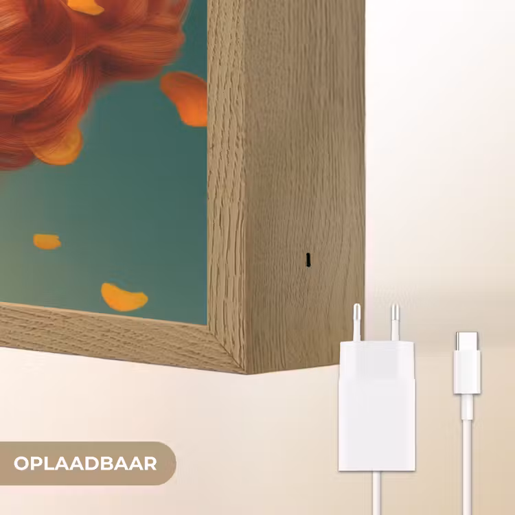 Lightbox - Wandlamp - Vrouw - Sinaasappel - Bessen - Oranje — 7
