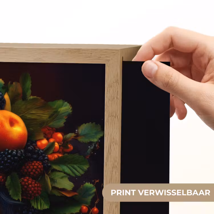 Lightbox - Wandlamp - Vrouw - Zwart - Bessen - Bramen - Appels — 5