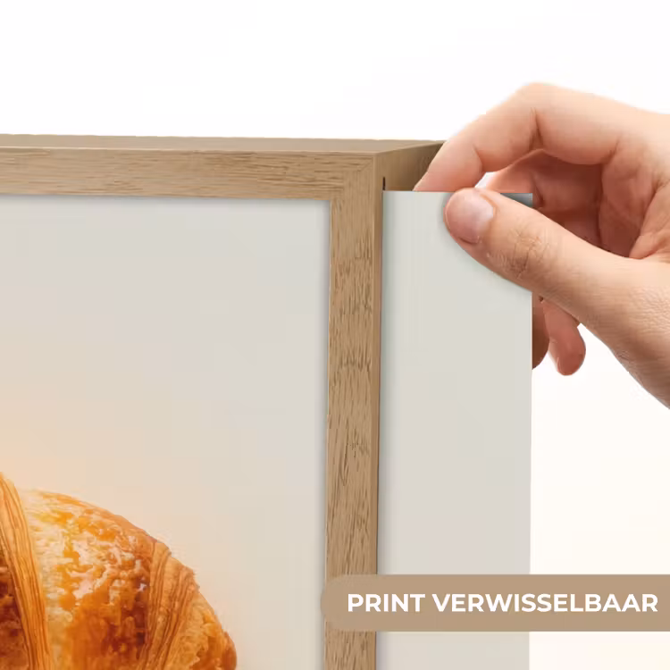 Lightbox - Wandlamp - Croissant - Brood - Beige — 5