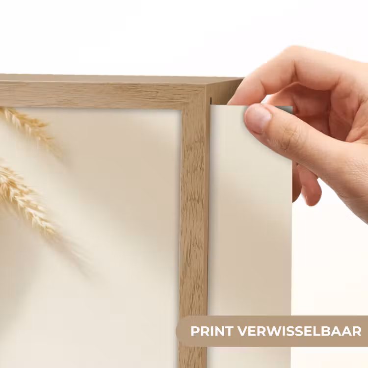 Lightbox - Wandlamp - Granen - Hout - Kom - Beige — 5