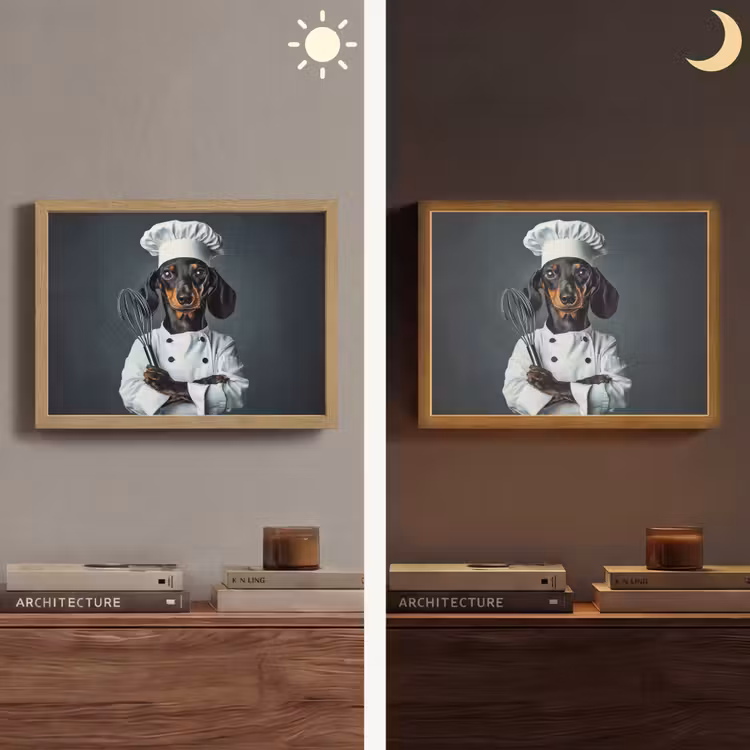 Lightbox - Wandlamp - Hond - Garde - Kok — 6