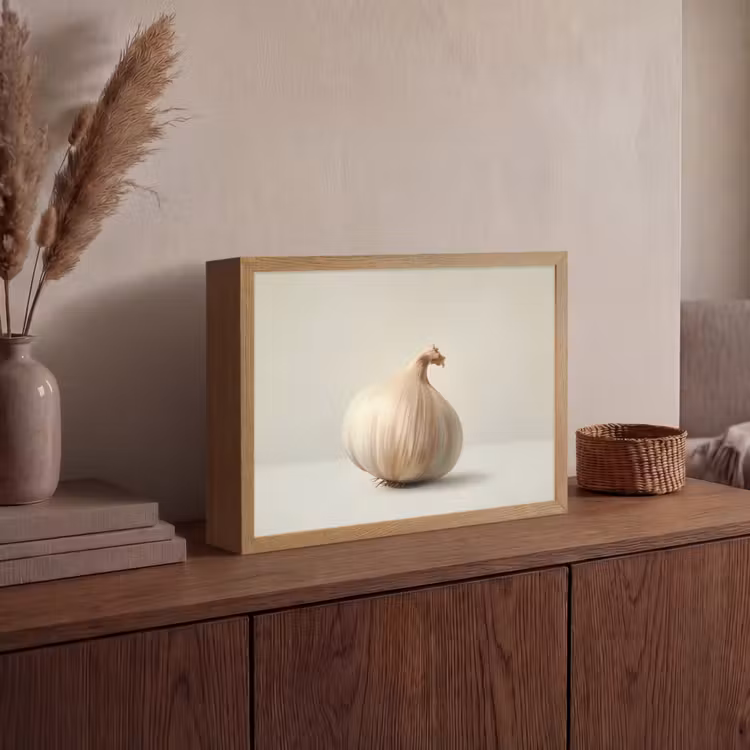 Lightbox - Wandlamp - Knoflook - Natuurlijk - Beige — 4