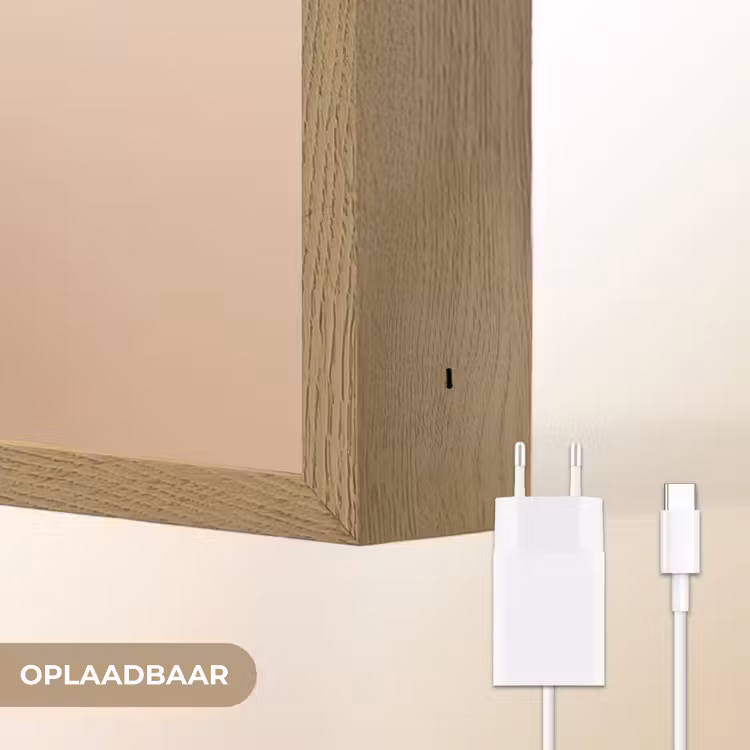 Lightbox - Wandlamp - Koffie - Melkschuim - Lach - Beige — 7