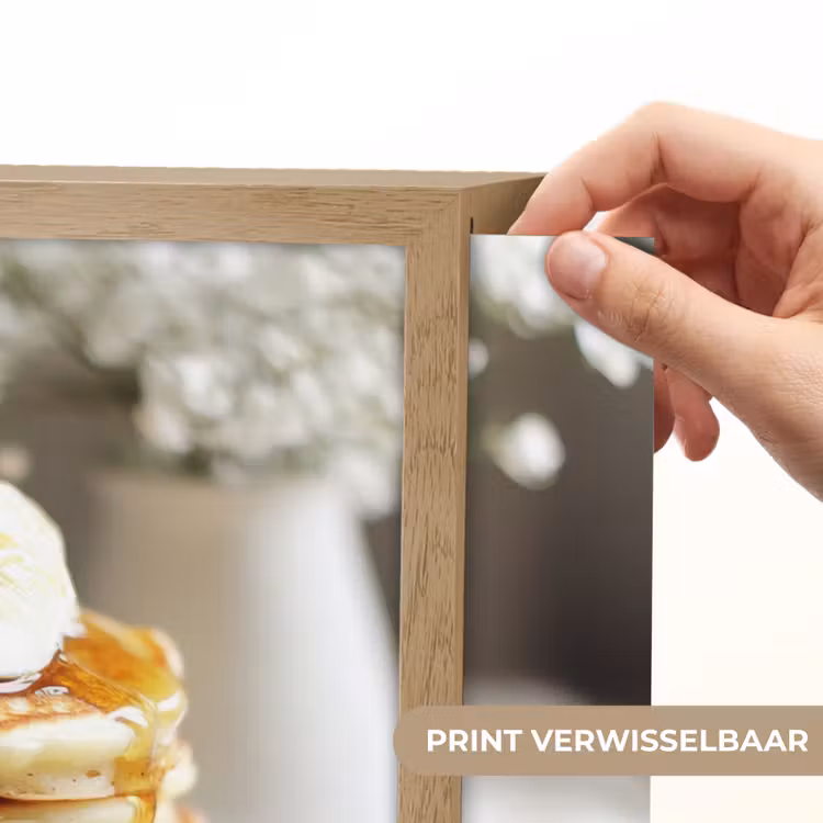 Lightbox - Wandlamp - Pannenkoeken - Banaan - Siroop - Wit - Beige — 5