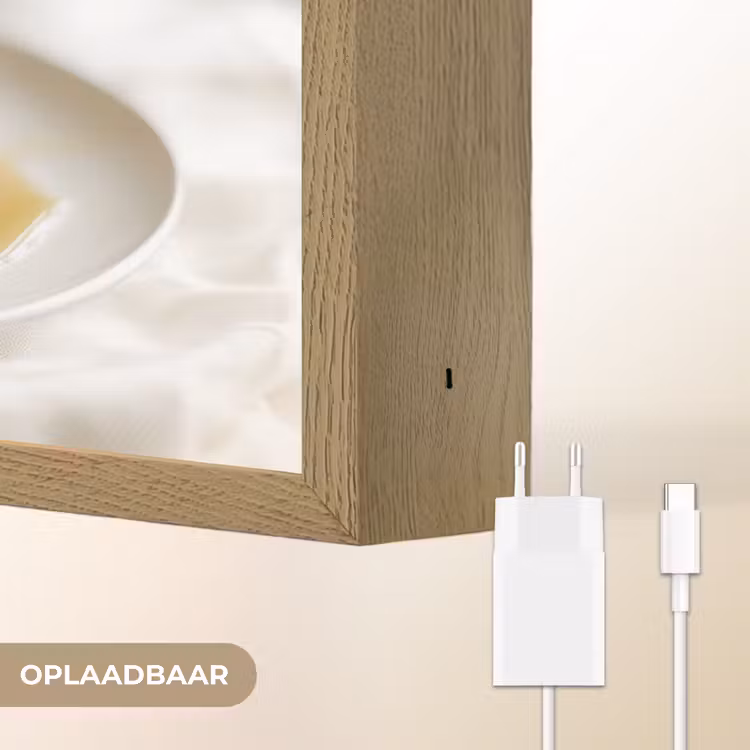 Lightbox - Wandlamp - Pannenkoeken - Banaan - Siroop - Wit - Beige — 7