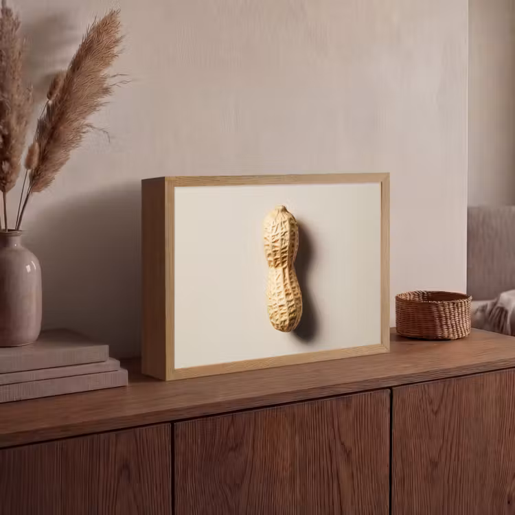 Lightbox - Wandlamp - Pinda - Ruw - Beige — 4