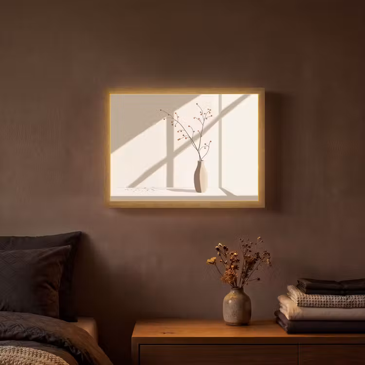 Lightbox - Wandlamp - Vaas - Takken - Bessen - Minimalistisch — 3