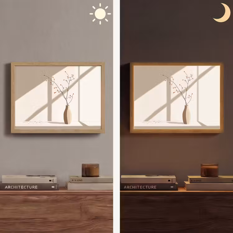 Lightbox - Wandlamp - Vaas - Takken - Bessen - Minimalistisch — 6