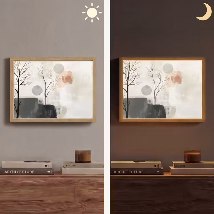 Lightbox - Wandlamp - Wabi sabi - Beige - Plant — 6