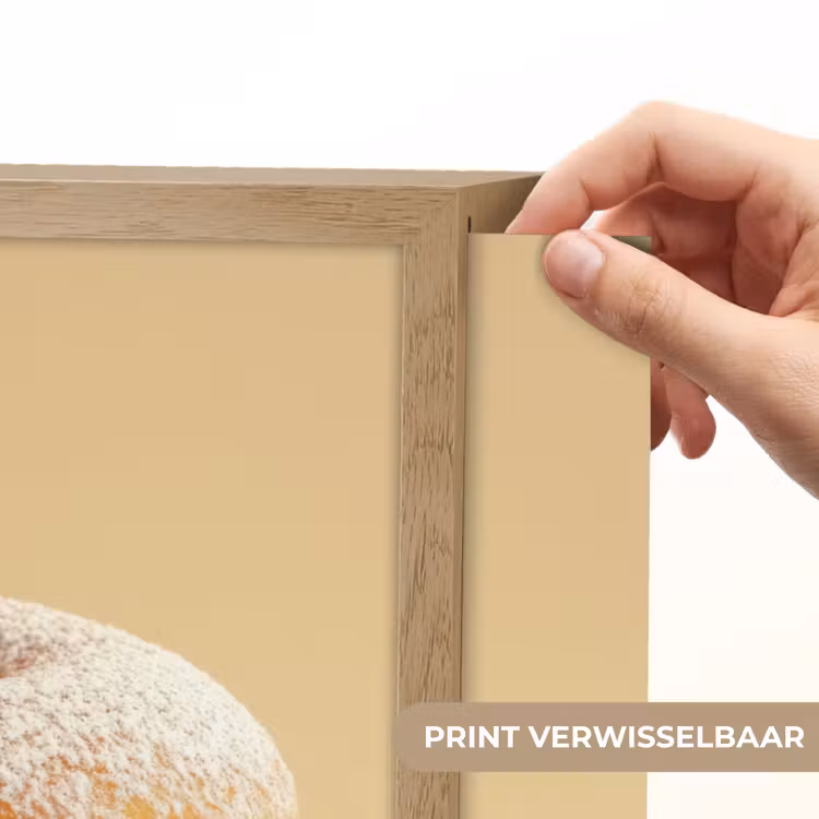 Lightbox - Wandlamp - Donut - Romig - Poedersuiker - Beige — 5