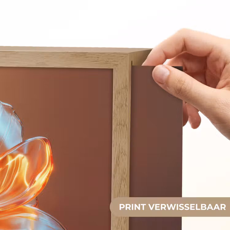 Lightbox - Wandlamp - Glazen - Bloem - Zonlicht — 5