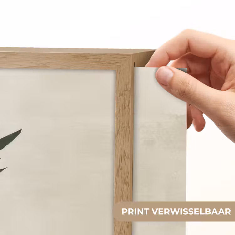 Lightbox - Wandlamp - Japandi - Vogel - Groen — 5