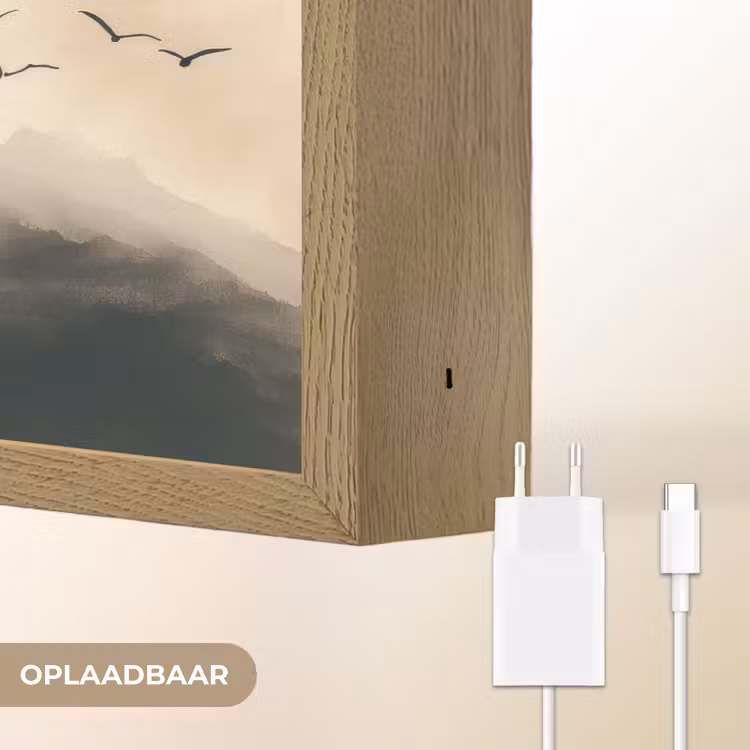 Lightbox - Wandlamp - Landschap - Japandi - vogel — 7