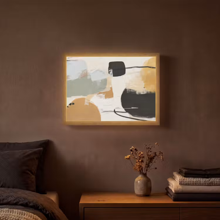 Lightbox - Wandlamp - Paint - Abstract - Kleuren — 3