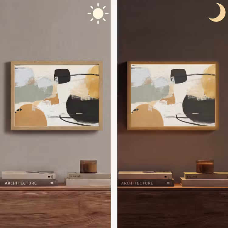 Lightbox - Wandlamp - Paint - Abstract - Kleuren — 6