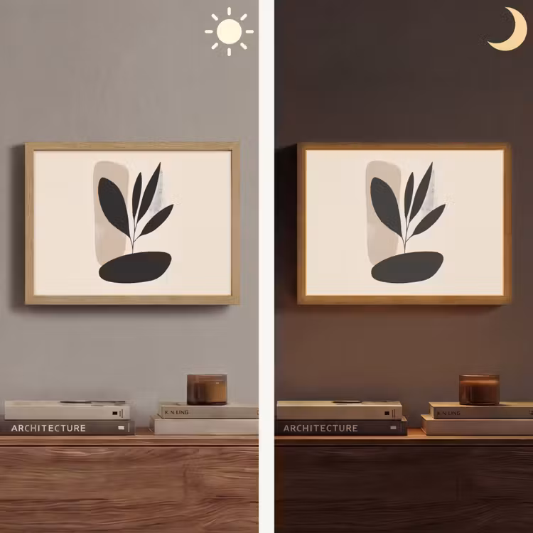 Lightbox - Wandlamp - Plant - Beige - Japandi — 6