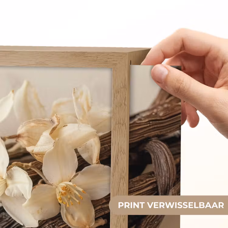 Lightbox - Wandlamp - Vanille - Bloemen - Beige — 5