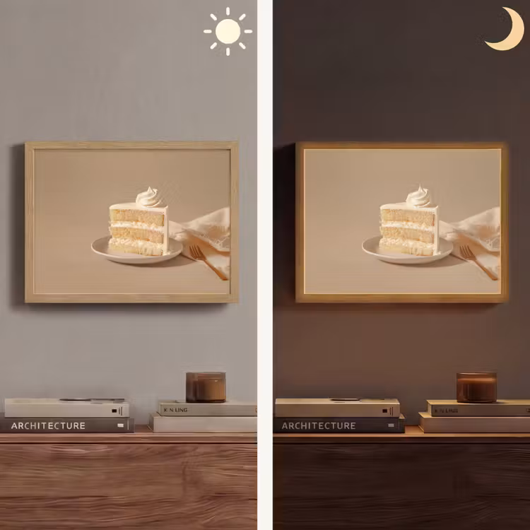 Lightbox - Wandlamp - Vanilletaart - Cake - Romig — 6