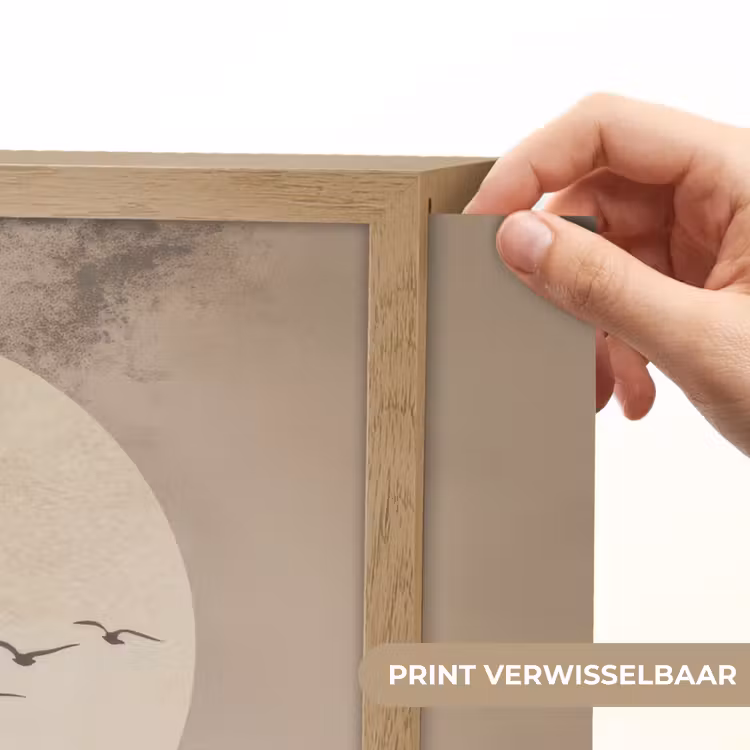 Lightbox - Wandlamp - Vogel - Beige - Japandi — 5