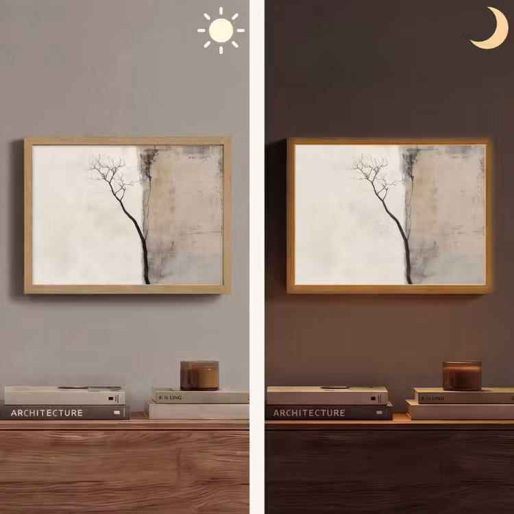 Lightbox - Wandlamp - Wabi sabi - Plant - Beige — 6