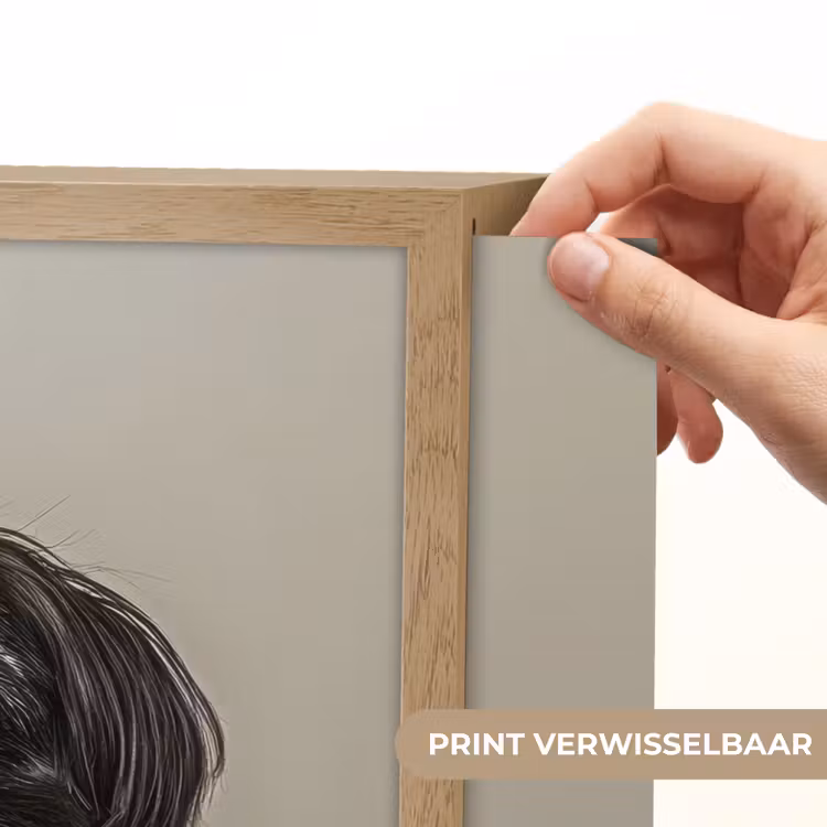 Lightbox - Wandlamp - Kokskleding - Zwart - Hondje — 5