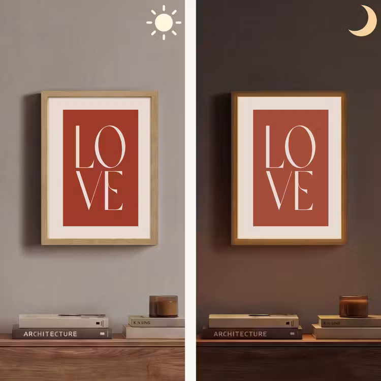 Lightbox - Wandlamp - Love - Rood - Minimalistisch — 5