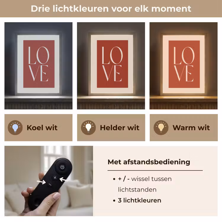 Lightbox - Wandlamp - Love - Rood - Minimalistisch — 7