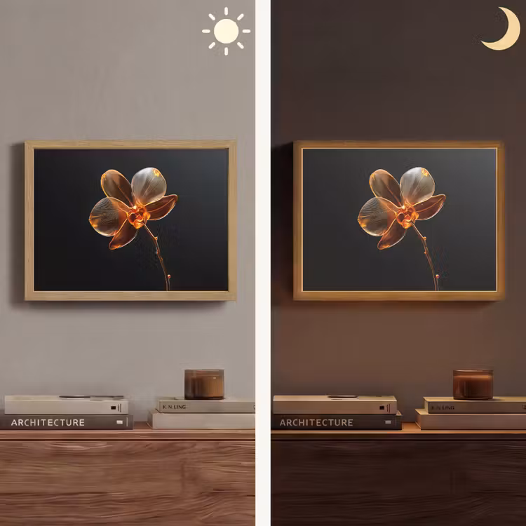 Lightbox - Wandlamp - Orchidee - Doorzichtig - Bloem — 6