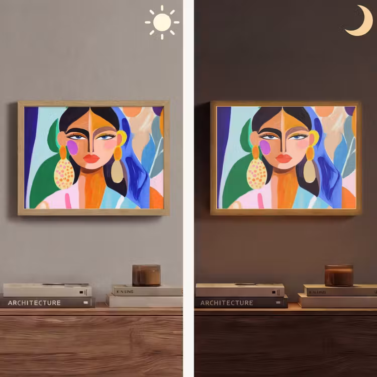 Lightbox - Wandlamp - Portret - Vrouw - Modern — 6