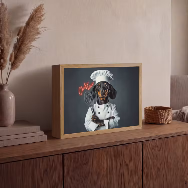 Lightbox - Wandlamp - Quote - Neon - Hond - Kokskleding — 4