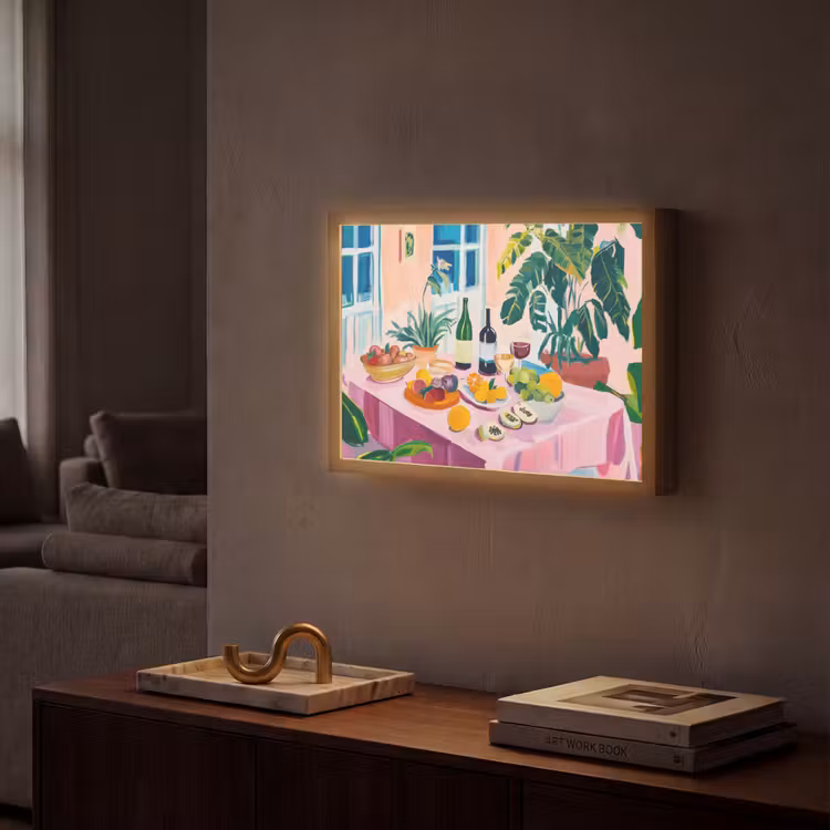 Lightbox - Wandlamp - Tafel - Wijn - Fruit — 2