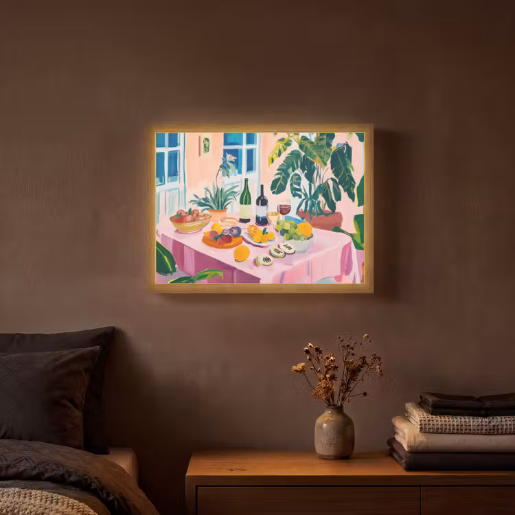 Lightbox - Wandlamp - Tafel - Wijn - Fruit — 3
