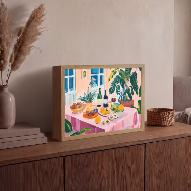 Lightbox - Wandlamp - Tafel - Wijn - Fruit — 4