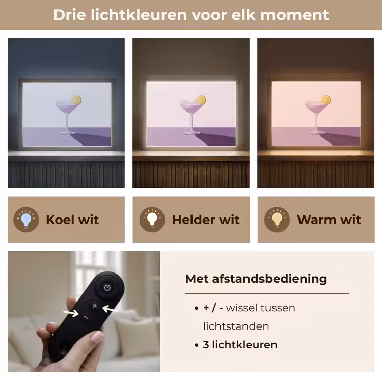 Lightbox - Wandlamp - Cocktail - Paars - Minimalistisch - Citroen — 8