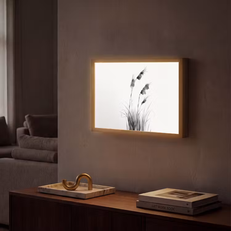 Lightbox - Wandlamp - Minimalistisch - Stelen - Wit — 2