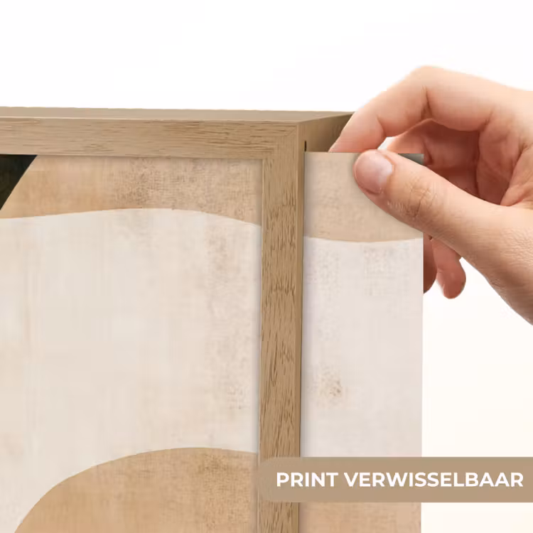 Lightbox - Wandlamp - Vormen - Okergeel - Abstract — 5